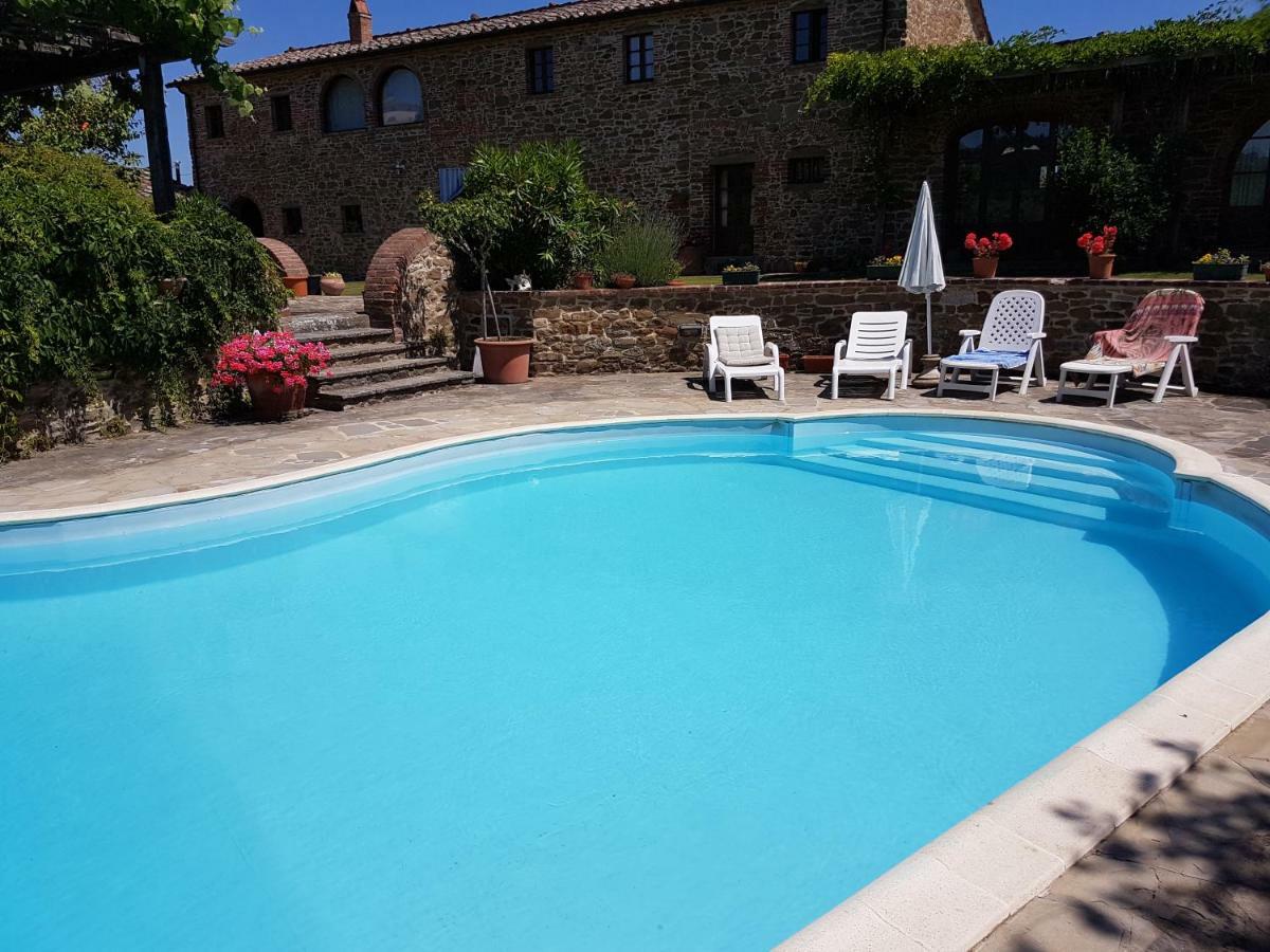 Villa La Torricella Монте Сан Савино Екстериор снимка