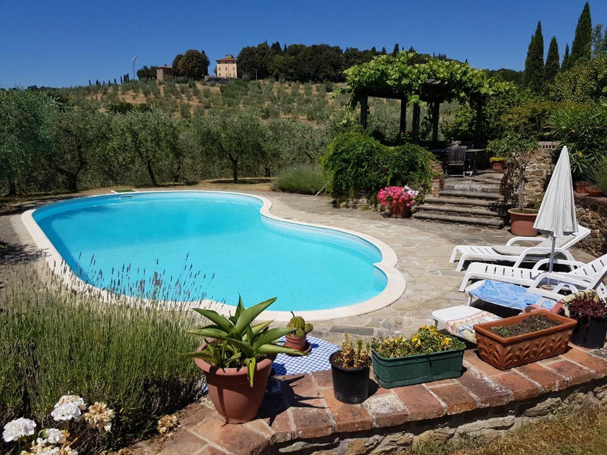 Villa La Torricella Монте Сан Савино Екстериор снимка